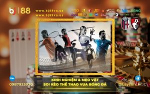 Kinh nghiệm cá cược bóng đá chơi là thắng 100% tại nhà cái BJ88