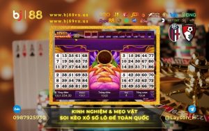 Kinh nghiệm soi cầu và mẹo soi lô đề chơi là trúng tại nhà cái BJ88