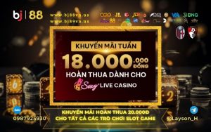 Chi Tiết Khuyến Mãi Hoàn Thua 18.000đ Tại Sảnh Sexy Live Casino